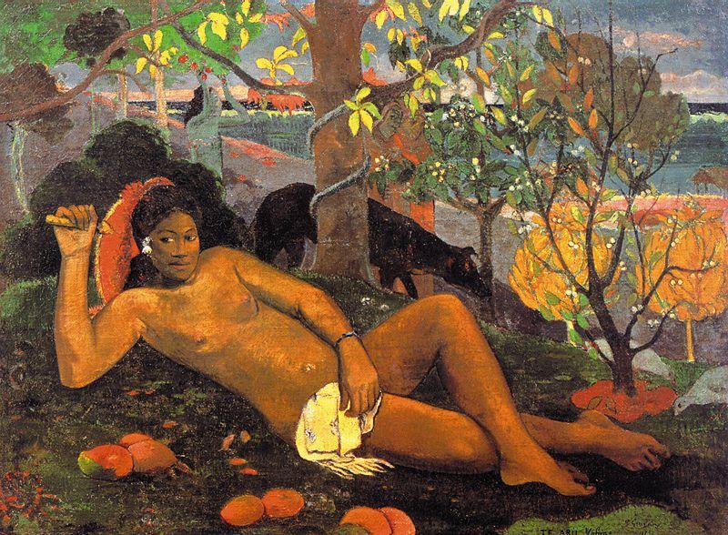 Te Arii Vahine, Paul Gauguin